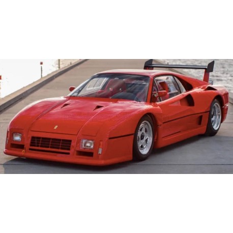 Ferrari&nbsp;288 GTO Evoluzione with Black Wheels 1987 Red Top Marques TOP144D