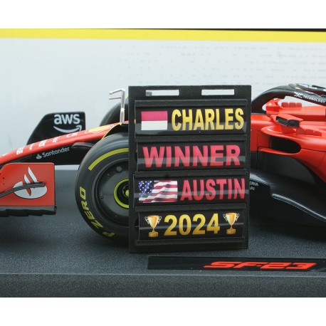 Pitboard 1/18 Formule 1 PBCL24-2