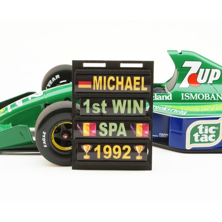 Pitboard 1/18 Formule 1 PBMS10