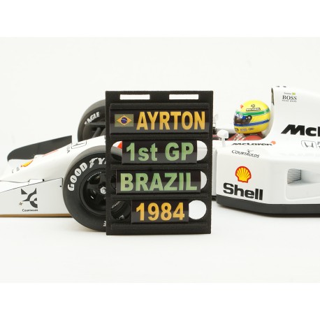 Pitboard 1/18 Formule 1 PBAS06