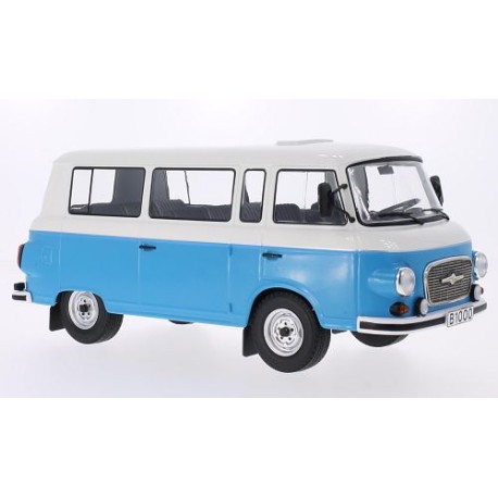 Barkas B 1000 Mini Bus closed 1965 Blue White MCG MCG18007