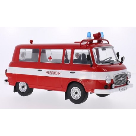 Barkas B 1000 Mini Bus Fire Brigade Ambulance closed 1965 MCG MCG18010