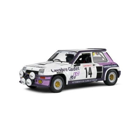 Renault&nbsp;R5 Turbo night version 14 Rallye Lyon Charbonnieres 1983 Didier Auriol - Jean Yves Tussiot Solido S1801313