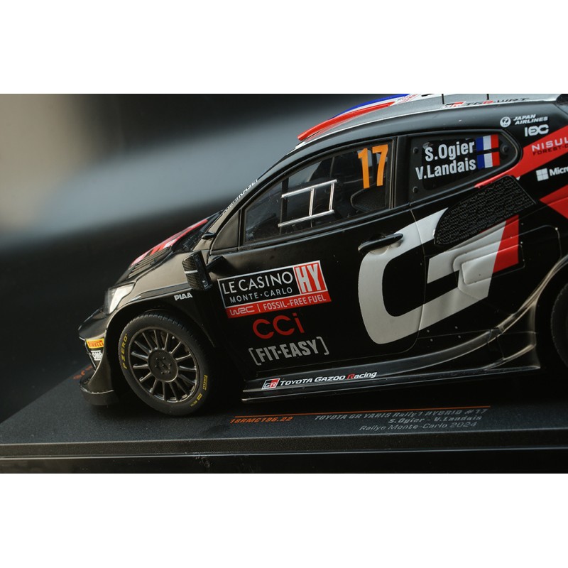 IXO Toyota Gr Yaris Rally1 #33 Evans Winner Rally Croatie 2023 1/43 RAM902.22
