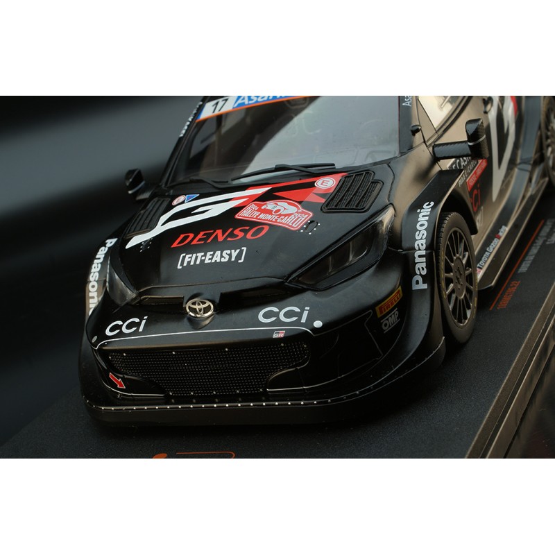 1/43 Toyota Yaris GR Rally1 #17 Rallye Monte Carlo 2023 Ogier IXO