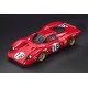 Ferrari 312P Coupe 18 24 Heures du Mans 1969 Top Marques TOP130A