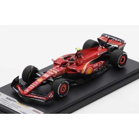 Ferrari SF-24 55 Carlos Sainz F1 3rd Bahrain 2024 Looksmart LSF1056