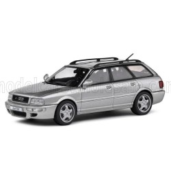 Audi&nbsp;A4 RS2 Avant Station Wagon 1995 Polar Silver Solido S4310104