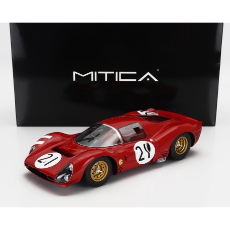 Ferrari 330 P3 4.0L V12 Coupe ch.0848 21 24 Heures du Mans 1966 Mitica MITICA101021
