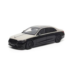 Mercedes Maybach S Class 2023 Mojave Silver Onyx Black Almost Real ALM820140