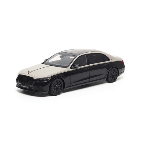 Mercedes Maybach S Class 2023 Mojave Silver Onyx Black Almost Real ALM820140