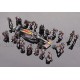 Red Bull RB19 with pitcrew figurines 1 Max Verstappen F1 Japon 2023 Truescale MGTS0014 