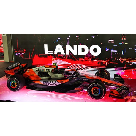 McLaren Mercedes MCL38 4 Lando Norris F1 Winner Singapour 2024 Minichamps 537243604