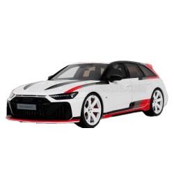 Audi&nbsp;A6 RS6 GT Avant Station Wagon 2023 White Red Grey GT Spirit GT512