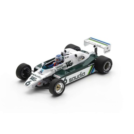 Williams FW08 6 Keke Rosberg F1 3ème Allemagne 1982 Spark S7499