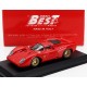 Ferrari 312P 3.0L V12 Coupe Prova 1969 Red Best Model 9142/2