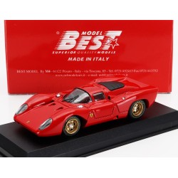 Ferrari 312P 3.0L V12 Coupe Prova 1969 Red Best Model 9142/2