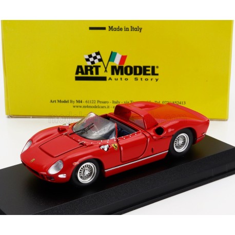 Ferrari 330P s/n0822 Spider Prova 1964 Red Art Model ART162/2