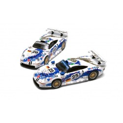 Porsche 911 GT1 2 25 - 26 24 Heures du Mans 1996 Spark SYCOMBO64013 