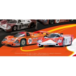 Porsche 956 8 - 34 24 Heures du Mans 1983 Spark SYCOMBO64014 