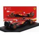 Ferrari SF-24 - with Driver and Showcase 55 Carlos Sainz Jr F1 5th Saint Marin Imola 2024 Bburago BU36843-S-IMOLA