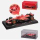 Ferrari SF-24 - with Driver and Showcase 16 Charles Leclerc F1 4th Saint Marin Imola 2024 Bburago BU36843-L-IMOLA