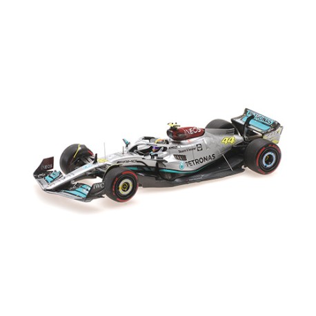 Mercedes AMG F1 W13 E Performance 44 Lewis Hamilton F1 Angleterre 2022 Minichamps 417221044