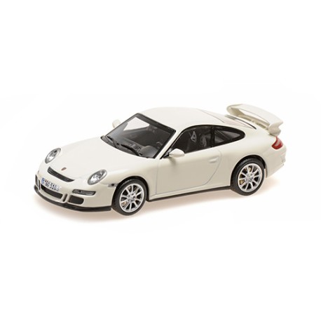 Porsche 911 GT3 Sport Auto 2006 White Minichamps 400065402