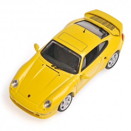 Porsche 911 Turbo S (993) Jubiläumsmodell Jaune Claire 1998 Minichamps 430069270