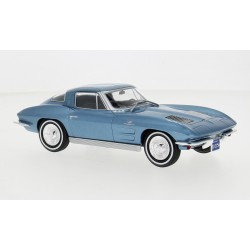 Chevrolet Corvette C2 1963 Light Blue Whitebox WB124232