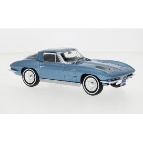 Chevrolet Corvette C2 1963 Light Blue Whitebox WB124232