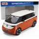 Volkswagen ID.Buzz Minibus 2023 Orange White Maisto MAI32914OR