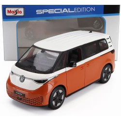 Volkswagen ID.Buzz Minibus 2023 Orange White Maisto MAI32914OR
