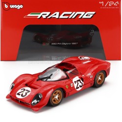 Ferrari 330 P4 4.0l V12 Spider 23 24 Heures de Daytona 1967 Bburago BU26310