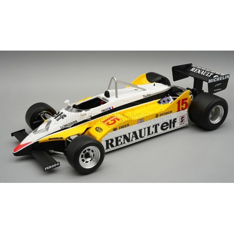 Renault RE30B V6 Turbo 15 Alain Prost F1 Winner Brésil 1982 Tecnomodel TM18-367C