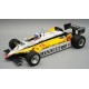 Renault RE30b V6 Turbo with driver 15 Alain Prost F1 Winner Brésil 1982 Tecnomodel TMD18-399C