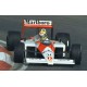 McLaren Honda MP4/4 with driver 12 Ayrton Senna F1 Pole Position Monaco 1988 GP Replicas GPWC005