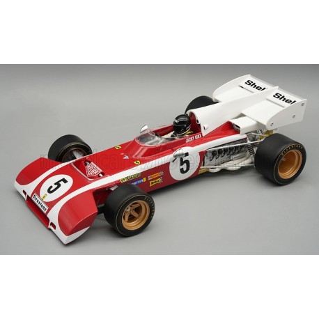 Ferrari 312B2 with driver 5 Jacky Ickx F1 Afrique Du Sud 1971 Tecnomodel TMD18-321D