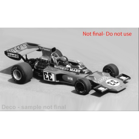 Lotus 72E 33 Eddie Keizan F1 Afrique Du Sud 1975 Quartzo QUA18294