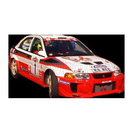Mitsubishi&nbsp;Lancer EVO V 1 Winner Rallye de Finlande 1998 Tommi Makinen - Risto Mannisenmaki Top Marques TOP152C