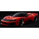 Ferrari F80 with Carbon Silver Rims 2024 Rosso Corsa BBR BBRC305A1