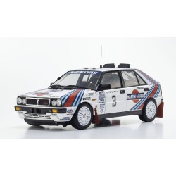 Lancia Delta HF Integrale 4wd 3 Rallye Olympus USA 1987 Juha Kankkunen - Juha Piironen Kyosho 8960E