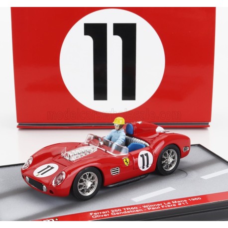 Ferrari 250TR Testarossa 3.0L V12 Spider 11 Winner 24 Heures du Mans 1960 Brumm S24/26