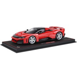 Ferrari F80 with Silver Rims 2024 Rosso Corsa BBR P18253A-VET