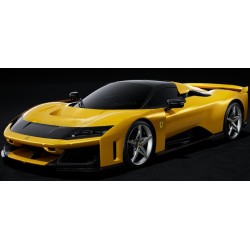 Ferrari F80 with Silver Rims 2024 Giallo Tristrato BBR P18253B-VET