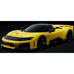 Ferrari F80 with Carbon Rims 2024 Giallo Modena BBR P18253B1-VET