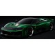 Ferrari F80 with Carbon Silver Rims 2024 Green Jewel BBR P18253F1-VET