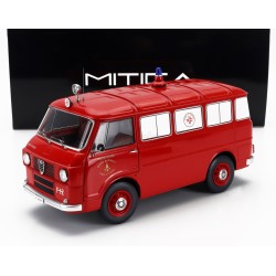 Alfa Romeo F-12 Fire Engine Ambulance 1968 Red Mitica MITICA200064-D