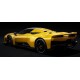 Ferrari F80 with Black Wheels 2024 Giallo Tristrato Bburago 18-16920