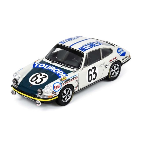 Porsche 911T 63 24 Heures du Mans 1969 Spark S9750